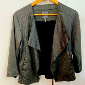 LYSSE’ snake print jacket